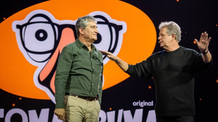 Guillermo Fesser y Juan Luis Cano, Gomaespuma.