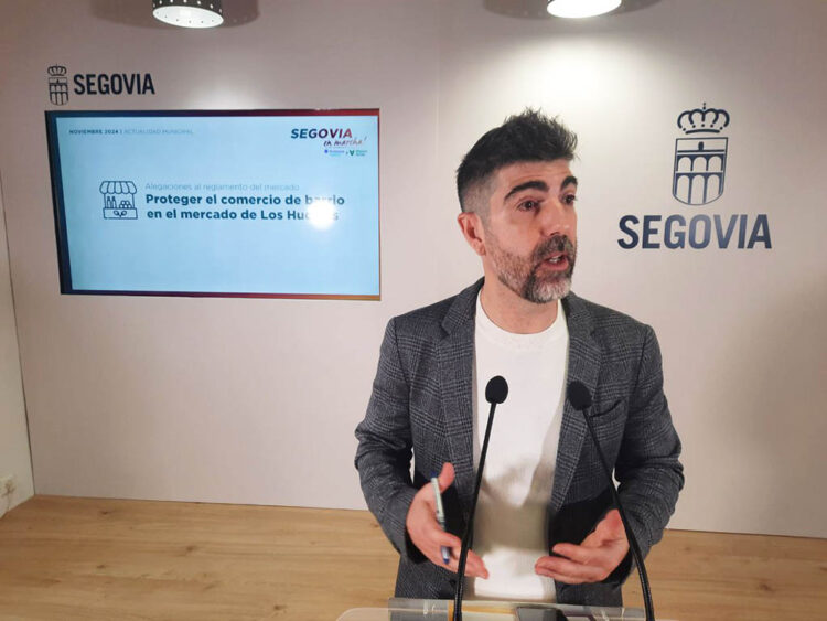 El concejal de Segovia en Marcha, Guillermo San Juan.