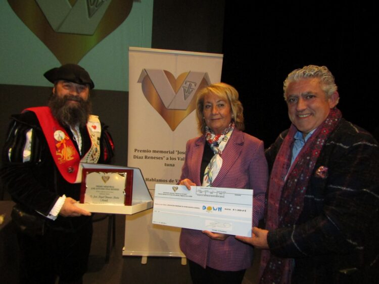 ‘Michel’junto a María Luisa Molinera y José María Bravo.