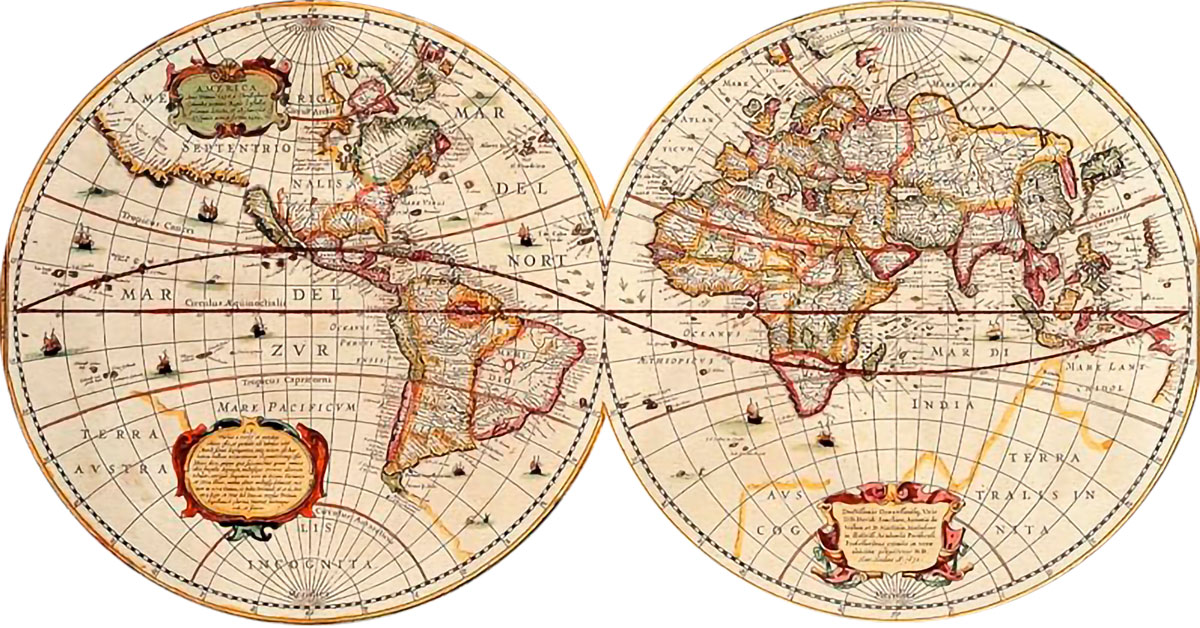Mapamundi.