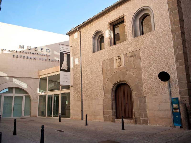 El Museo Esteban Vicente de Segovia recibirá 350.000 de Diputación 3 Fachada del Museo de Arte Contemporáneo Esteban Vicente / Junta de Castilla y León