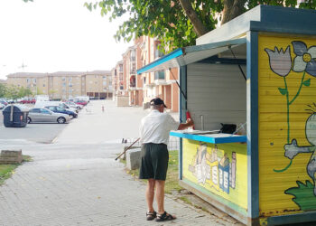 Plaza del barrio de Nueva Segovia. / EL ADELANTADO