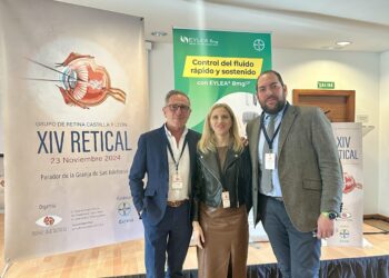 De izquierda a derecha: Dr. Jesús A. Piñuel (Presidente SOFCALE), Dra. Mª Isabel López Gálvez y Dr. Alejandro Antón Benito.