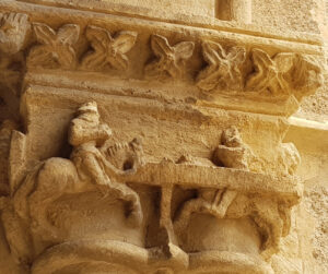 Justa entre dos caballeros.