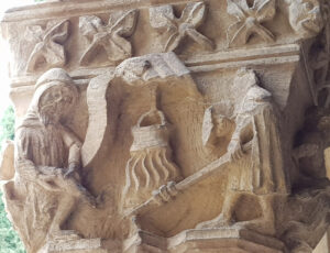 Claustro de Santa María la Real de Nieva (III) 6 Aquí se puede ver el mes de diciembre.