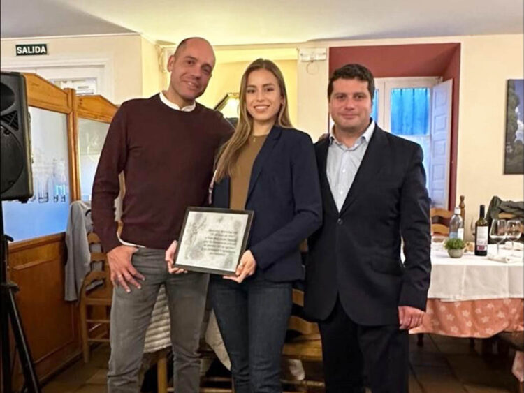 Samuel Alonso, Olga Casado y José María Costales. / ACT LA GRANJA