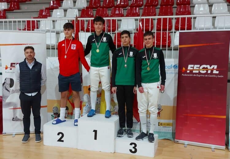 Ocho medallas para el Esgrima Segovia 1 esgrima