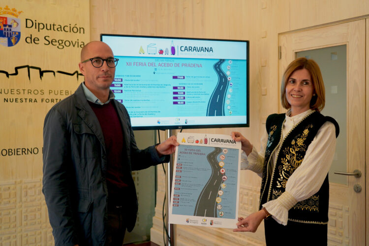 Presentación de la Feria del Acebo de Prádena / E.A.