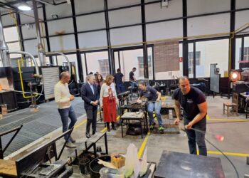 Visita a la Real Fábrica de Cristales / FES