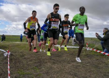 Javi Guerra, en Cantimpalos./ E.A.