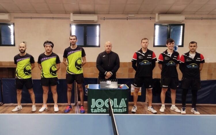 El Seghos vuelve a posiciones de descenso tras perder con el Parla (2-4) 1 Equipo del Seghos (i) que formó ante el conjunto madrileño./ SEGHOS