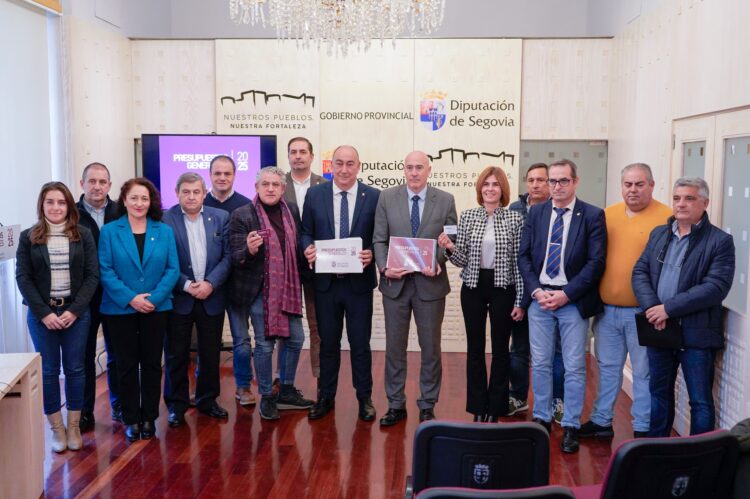 Presentación del Presupuesto de la Diputación de Segovia para el año 2025.