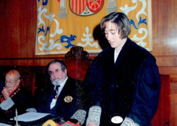 María Dolores Bas en su cargo de decana del Colegio de Procuradores.