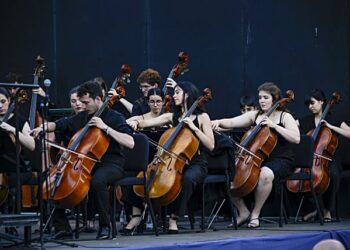 La OSCyL Joven en una actuación en Segovia.