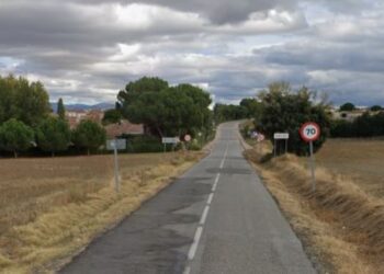 Estado actual de la SG-322 entre Marugán y Muñopedro.