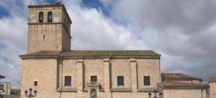 La iglesia de Santiago de Turégano, escenario del concierto.