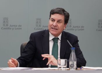 Carlos Fernández Carriedo, tras un Consejo de Gobierno./ ICAL
