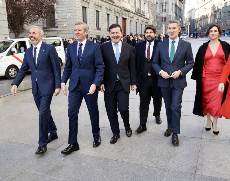 El Presidente de la Junta de Castilla y León asiste al acto por el Día de la Constitución en el Congreso de los Diputados, en Madrid. / Juan Lázaro