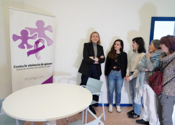 La vicepresidenta de la Junta de Castilla y León asiste a la apertura del Centro Atiendo de Valladolid. / Miriam Chacón