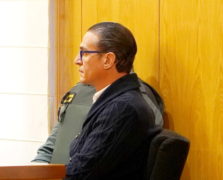 El acusado, David Maroto. / Miriam Chacón