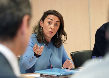 La Consejera de Agricultura preside la reunión del Consejo Agrario de Castilla y León. / Rubén Cacho