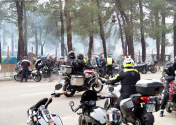 Imagen de archivo de la concentración motera ‘La Leyenda Continúa’