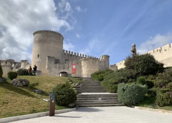 Vista del Castillo de Cuéllar / E.A.