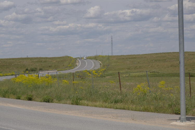 El mal tiempo retrasa las labores de asfaltado 1 Vial de la estación del AVE