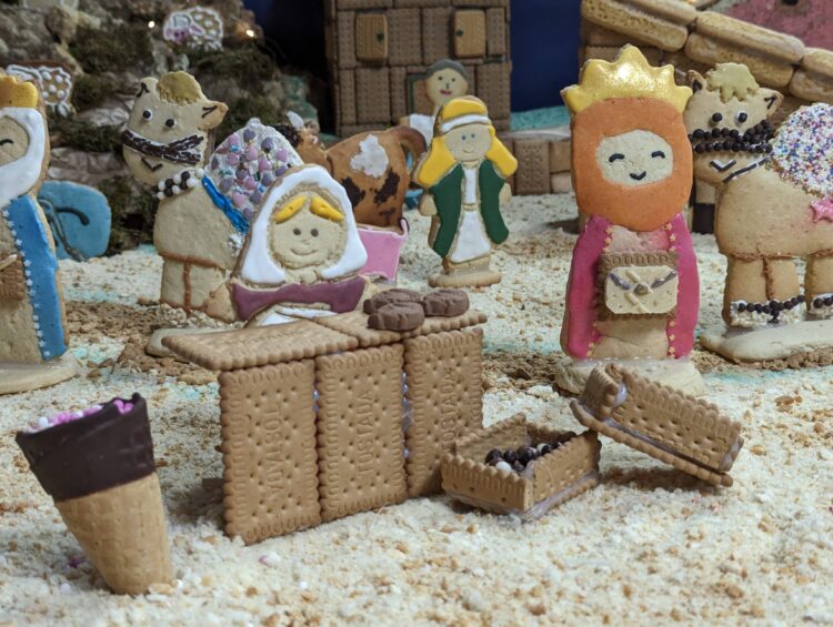 Comienza la fase zonal del concurso de belenes con 91 participantes 1 Belén de Escalona ganador del premio artesanal el año pasado.