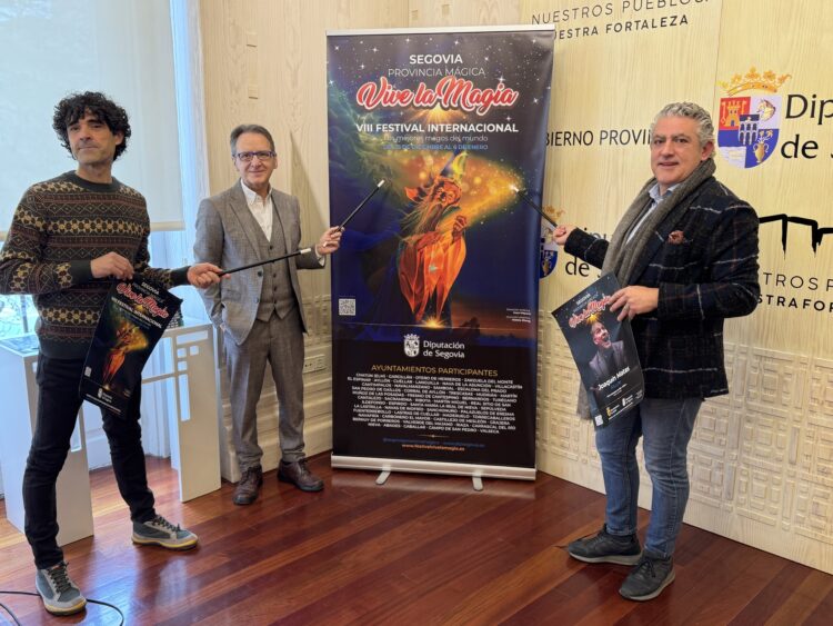 La magia y el ilusionismo llegan a los pueblos con 51 actuaciones 1 Presentación de ‘Segovia Provincia Mágica’ / E.A.