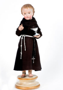 Imágenes del Niño Jesús para la adoración en Segovia (II) 13 25 Nino vestido de FranciscanoSanAntonio