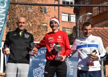 José Miguel Carreño, en el centro del podio./ CAS