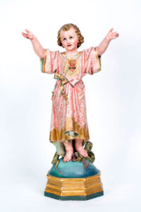 Imágenes del Niño Jesús para la adoración en Segovia (II) 14 26 Corazon de Jesus ninoMisioneros