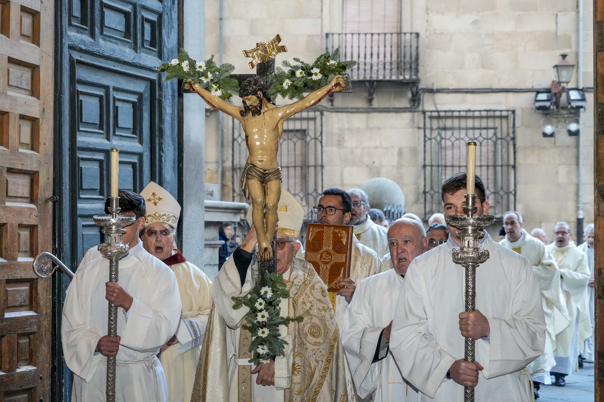 La Catedral celebra el inicio del año jubilar 2 Apertura Ano Jubilar Catedral de Segovia Fotografia Miguel Angel Fernandez 24
