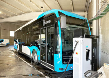 Autobús eléctrico. / EL ADELANTADO