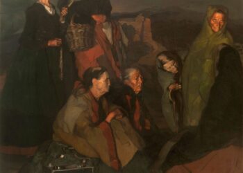 Las brujas de San Millán, de Ignacio Zuloaga, realizado en 1907.