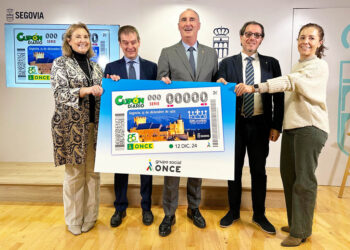Presentación del cupón de la ONCE con motivo del 550 aniversario de la proclamación de Isabel La Católica como reina de Castilla.