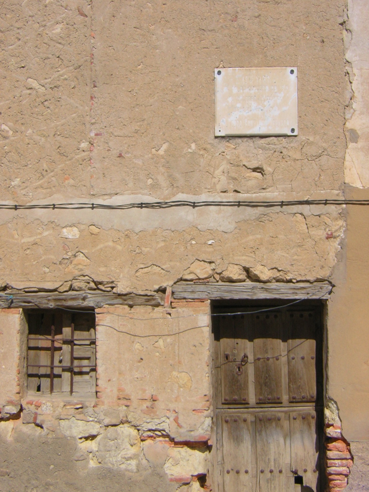 Antigua casa donde nació el célebre anatomista. Álvaro Pinela.