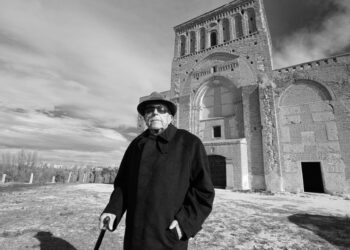 José Jiménez Lozano en Lugareja, Arévalo, Ávila.