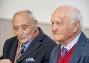 Manuel Lozano y Andrés Hernando. / MIGUEL ÁNGEL FERNÁNDEZ