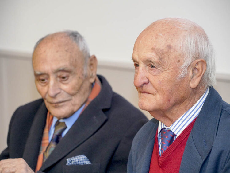 Manuel Lozano y Andrés Hernando. / MIGUEL ÁNGEL FERNÁNDEZ