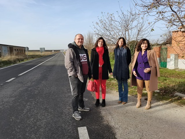 La Junta mejora varios tramos de carreteras autonómicas en Navalmanzano y Veganzones 2 Carretera en Navalmanzano / JCYL