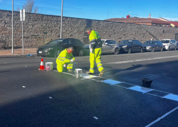 Plan de asfaltado en vía Roma.