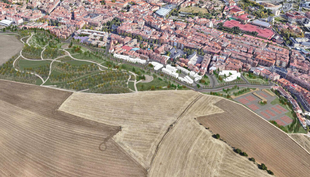 Proyecto del plan de vivienda en el sector de La Lastras, en Segovia capital.