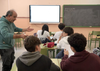 Eduardo Izquierdo, profesor de matemáticas.