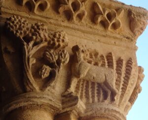 Las escenas taurinas en el Claustro de Santa María la Real (y VI) 7 Momento previo a un festejo taurino.