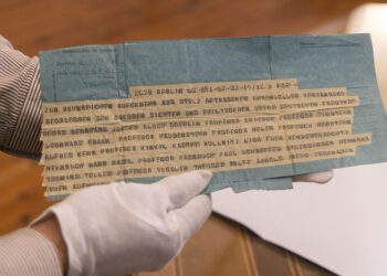 Según Ana Chaguaceda, el cable demuestra la relación de Unamuno con la ciencia. / Susana Martín