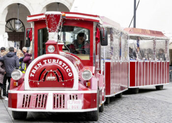 Tren turístico de la Navidad, de Segovia. / EL ADELANTADO