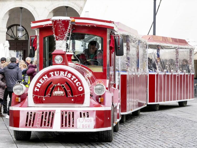 Tren turístico de la Navidad, de Segovia. / EL ADELANTADO