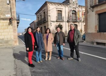 Visita a las intervenciones realizadas en Veganzones / JCYL